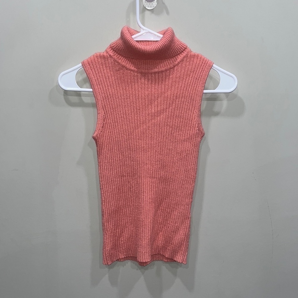 Braemar XS turtleneck sleeveless  knit top